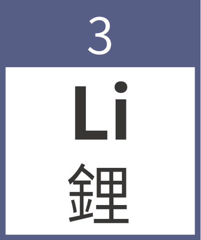 03鋰 Lithium lithos 鹼金屬 電池 Li 