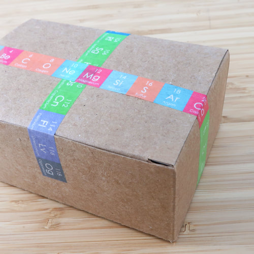 第一化工 LiFe生活化學 元素週期表 紙膠帶 化學 科學 科宅 送禮 包裝 膠帶 文創 設計