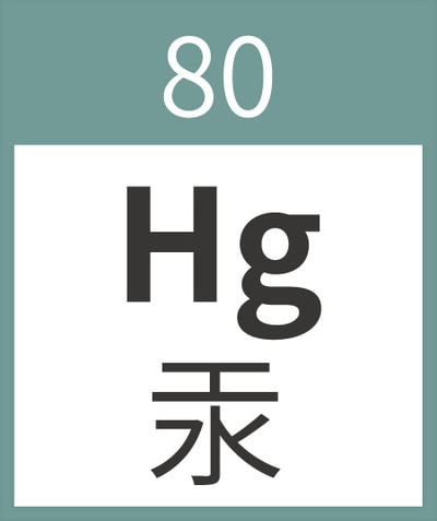 Mercury	Hg	汞	80
