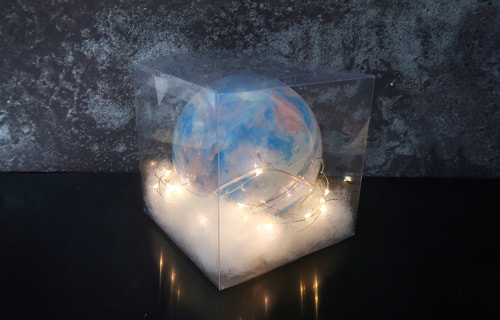 LiFe生活化學 微光星球 夜光粉 螢光粉 發光 銀河 宇宙 星空瓶 科學 實驗 送禮 禮物 手作 創意 設計   月亮燈