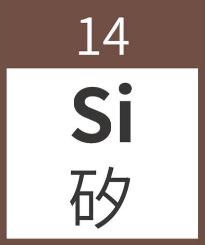 14矽 Si Silicon 類金屬