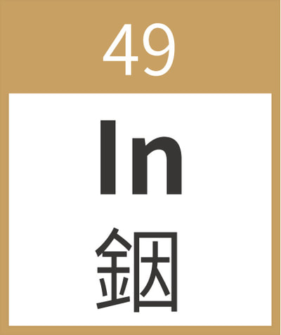 Indium	In	銦	49
