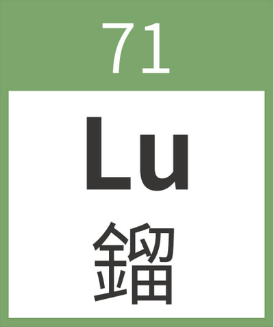 Lutetium	Lu	鎦	71
