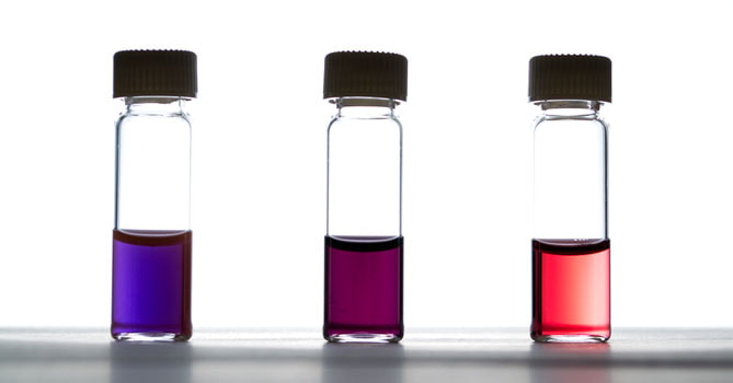LiFe生活化學，知識文章，奈米金，微小，紅色，紫色，